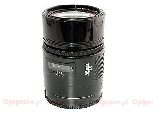 Konica Minolta AF 135 mm f/2.8 - LensTip.com