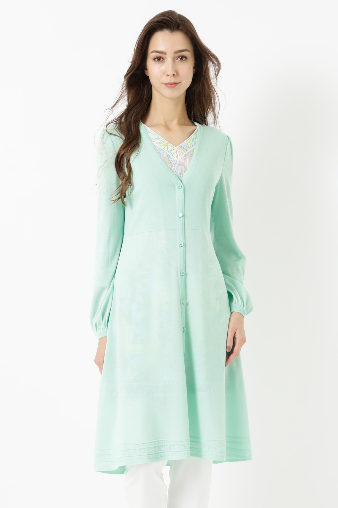 Vネックセーター(12ゲージ）(50 Kiton キートン Vネックセーター