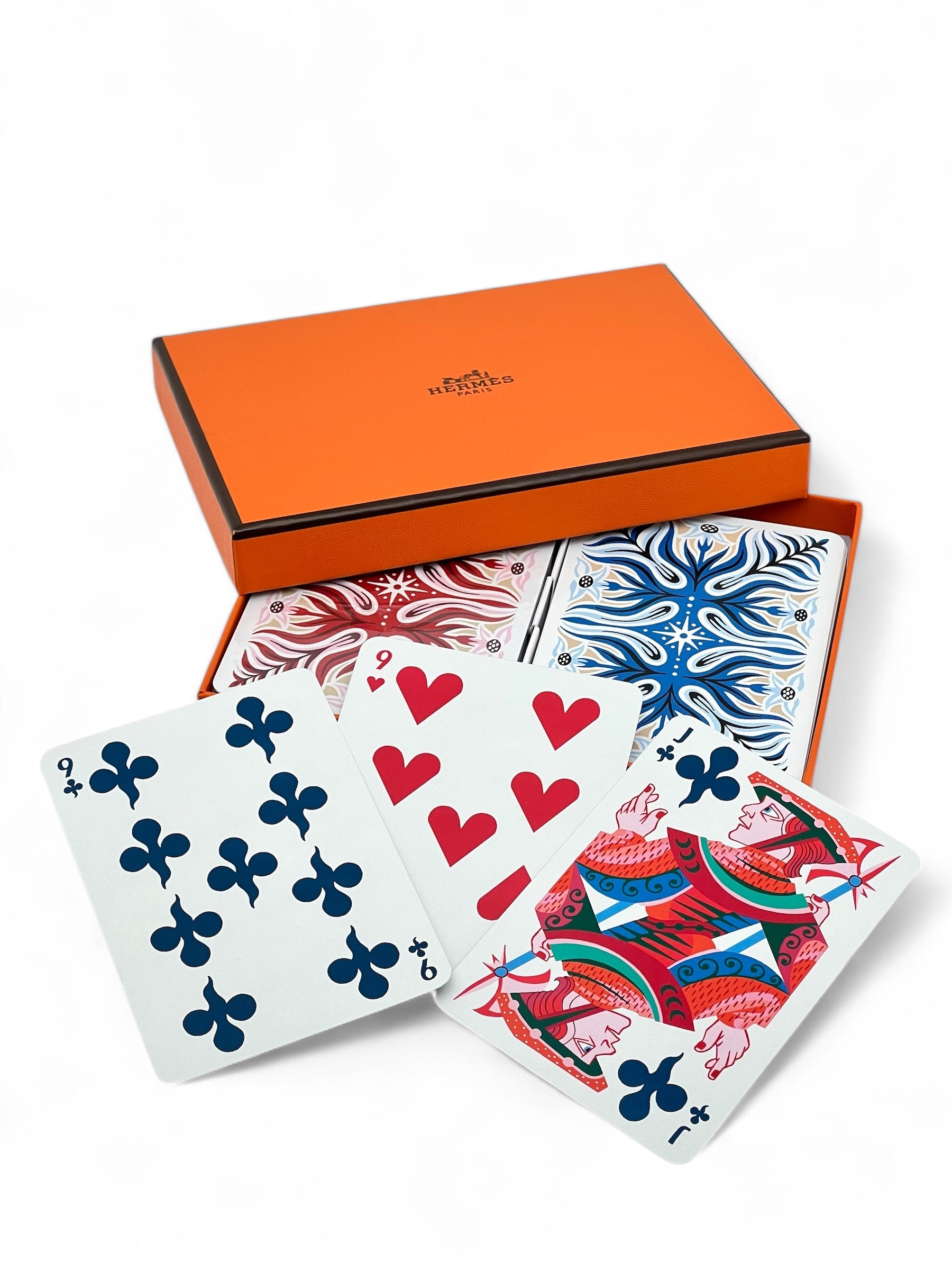 Hermès - Set de 2 jeux de cartes – Les Folies d'Eugenie