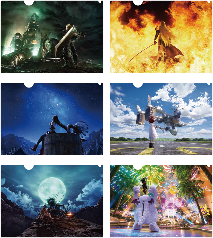 オリジナルクリアファイルがもらえる！｜「FINAL FANTASY VII REBIRTH