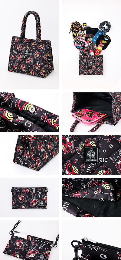 2月18日 HYSTERIC MINIからスクエア型キルティングバッグが登場