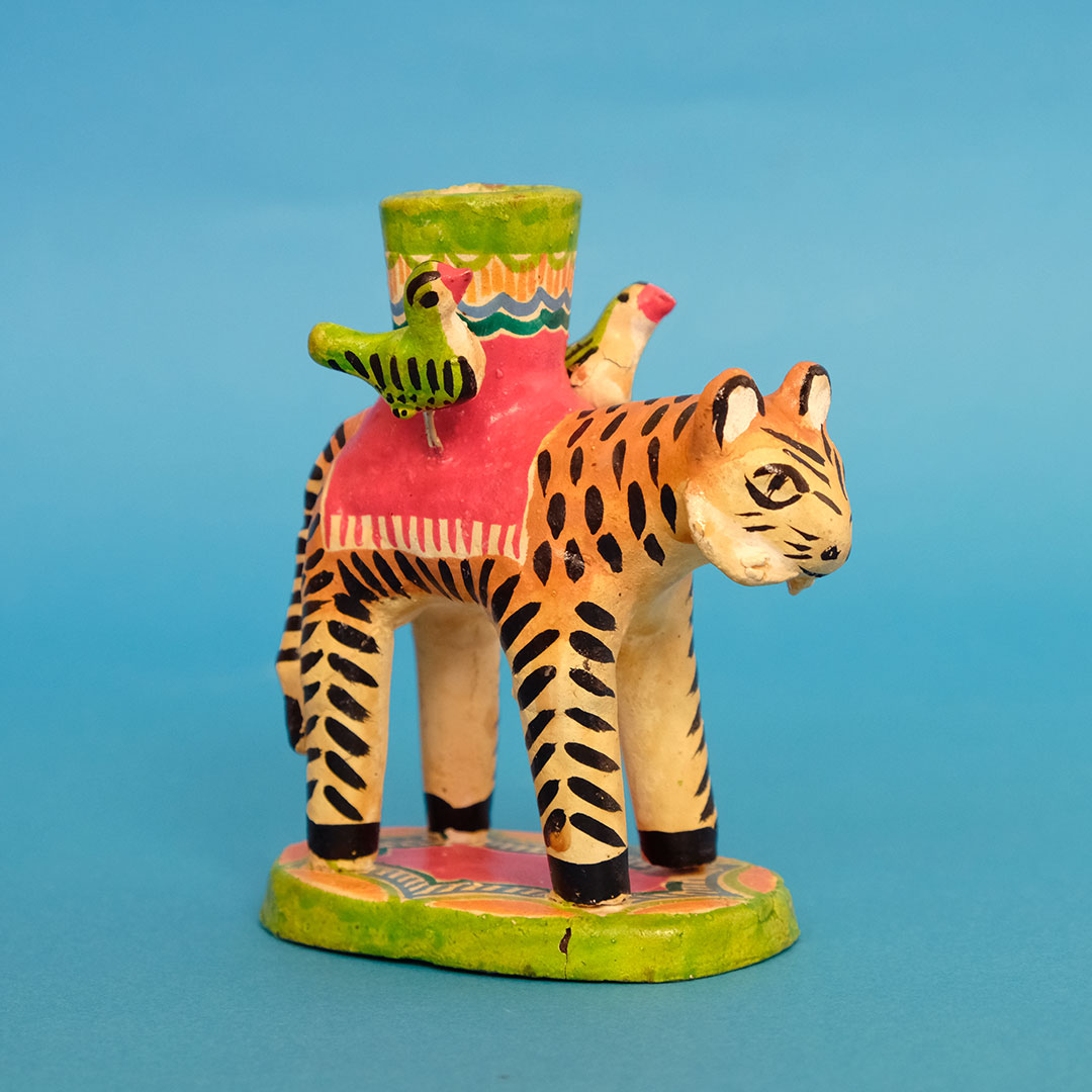 寅の置物 - LABRAVA [メキシコ 民芸 フォークアート 雑貨]