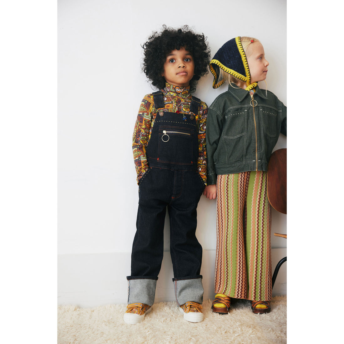 Misha and Puff Indigo Denim Zip Overall – Ladida