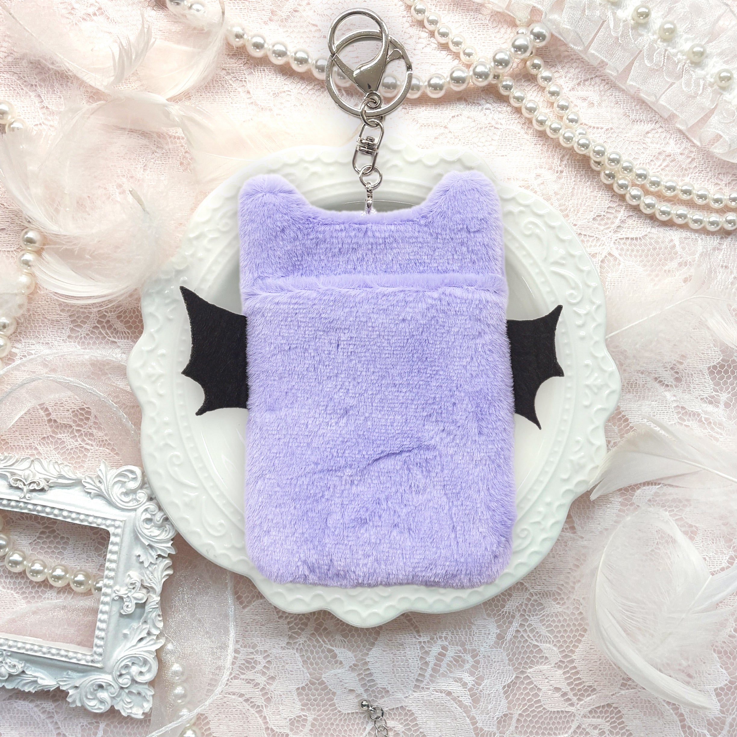 もこもこチェキケース （悪魔-パープル）- LAFARY ONLINE