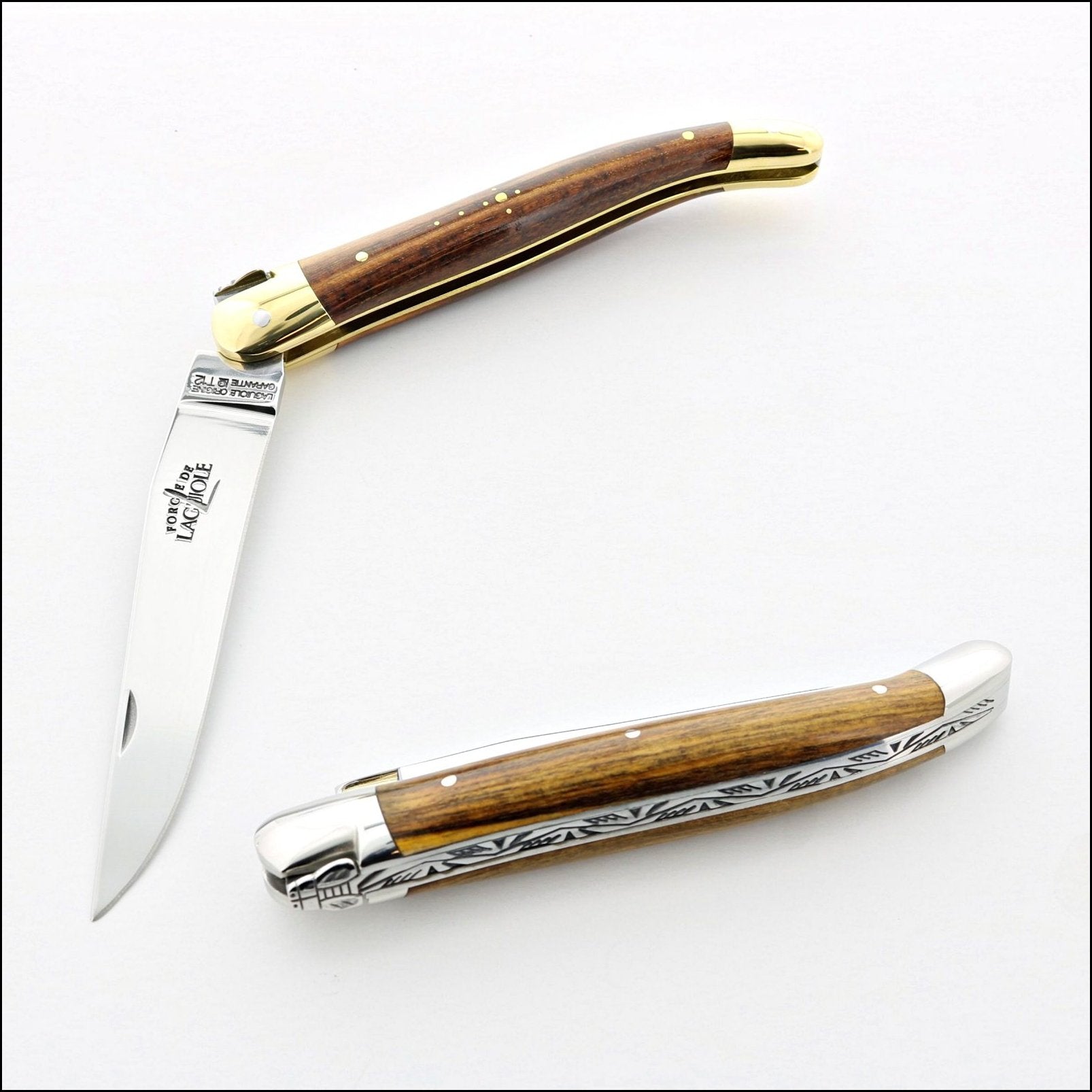 Forge de Laguiole Tradition 11 cm Pistachio pocket knife