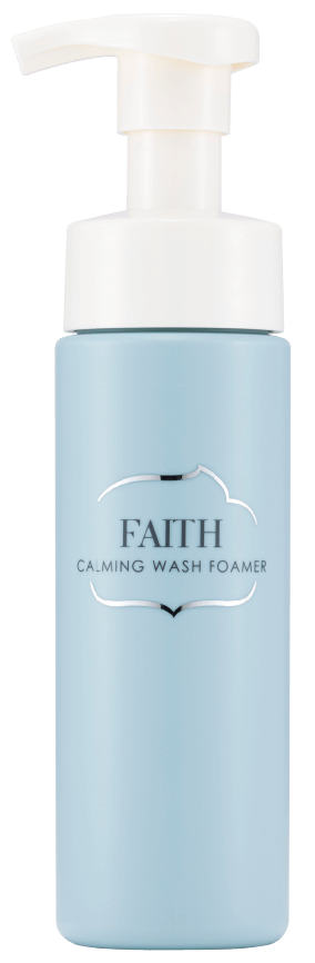 敏感肌用洗顔料 フェース カーミング ウォッシュ フォーマー｜FAITH