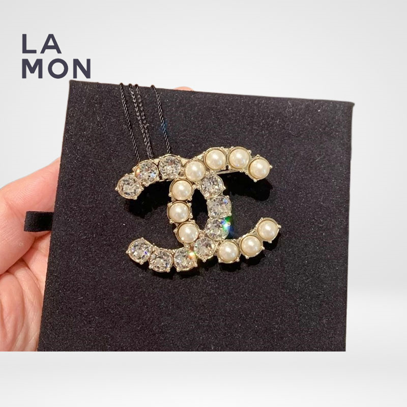 シャネル ブローチ CHANEL BROOCH AB4734 ココマーク メタル ストラス