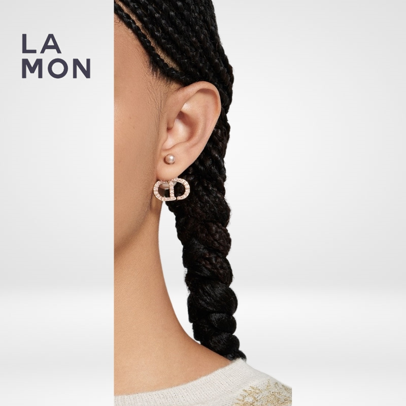 ディオール ピアス DIOR TRIBALES EARRINGS メタル レジン パール