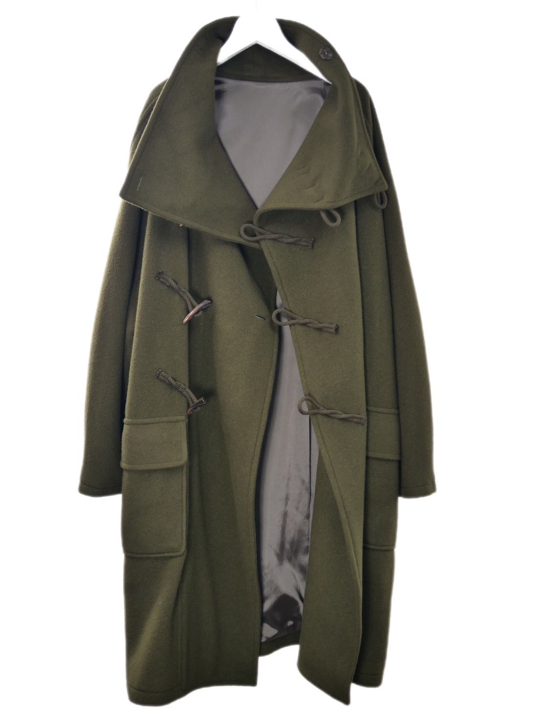 A NOVEL DAY. - 【WOOL混紡コート】ハイネックダッフルコート