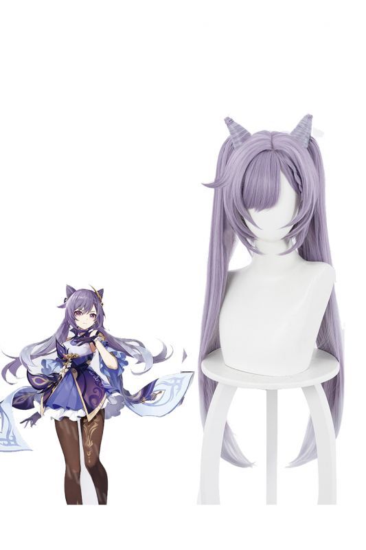 原神 Genshin げんしん 刻晴(コクセイ) コスプレウィッグ ネット付き