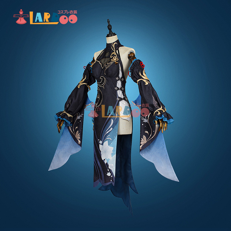 原神 Genshin 璃月 申鶴-「冷花幽露」 新コスチューム 足首飾り付き