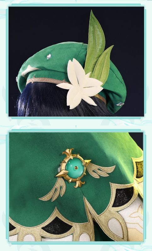 三分妄想1/3Delusion】原神 Genshin ウェンティ-Venti コスプレ衣装