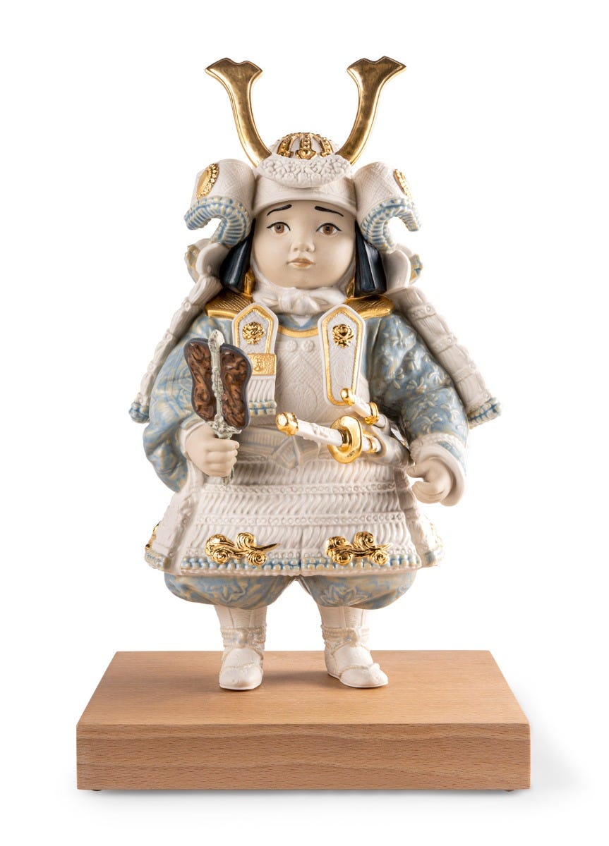 Warrior boy Sculpture. White. Limited Edition | リヤドロ公式オンライン