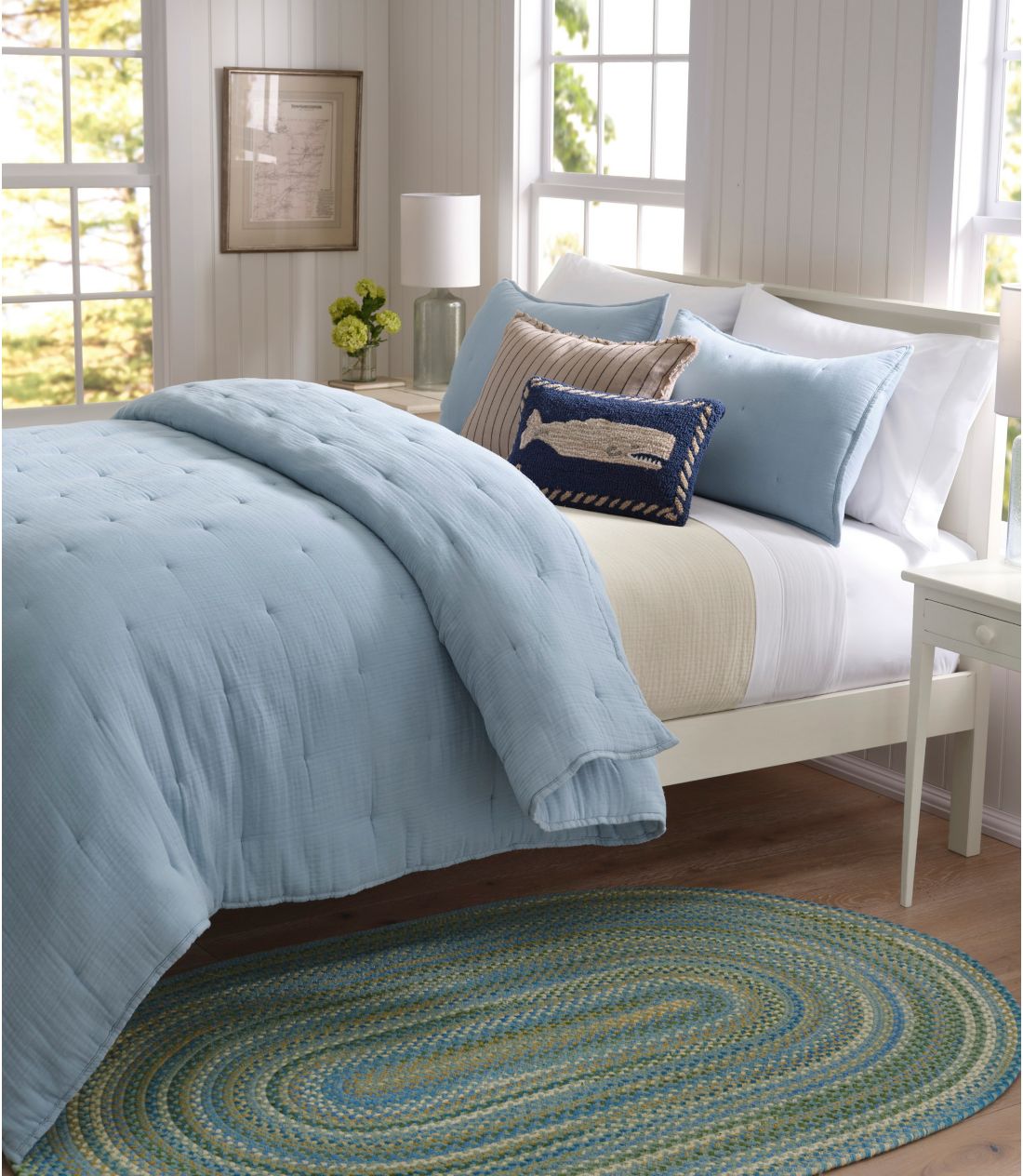 annyafun 様L.L.Bean エル・エル・ビーン・ブレイド・ウール・ラグ