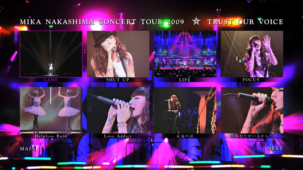 中島美嘉Mika Nakashima - MIKA NAKASHIMA CONCERT TOUR 2009 TRUST