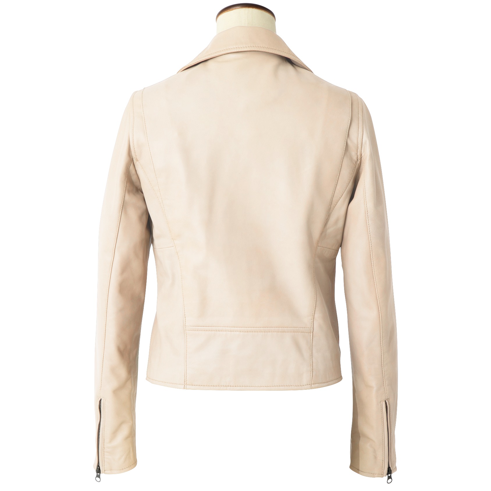 LIUGOO 本革 ダブルライダースジャケット レディース リューグー