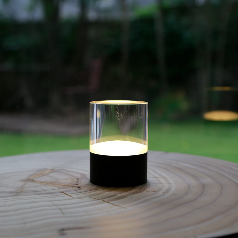 リチャージブルグローロッド L （6×12cm）（テーブルランプ） - デスク