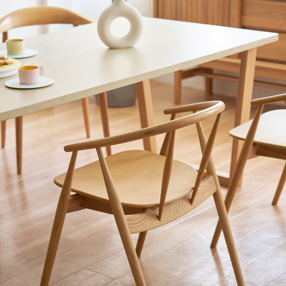 TRUNK2（トランクツー）ダイニングチェア DC1（オーク） - ダイニング