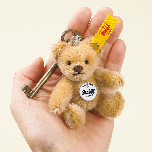 シュタイフ キーリング・テディベア・ブロンド | ライトアップ