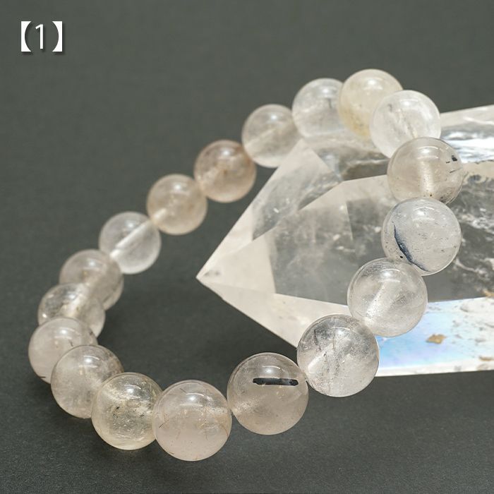 ヒーリング 浄化 クリスタル 潜在意識 透明 クォーツ ブレスレット 天然石