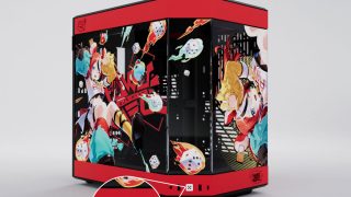 Hakos Baelz」とコラボした限定生産モデルのミドルタワーPCケース