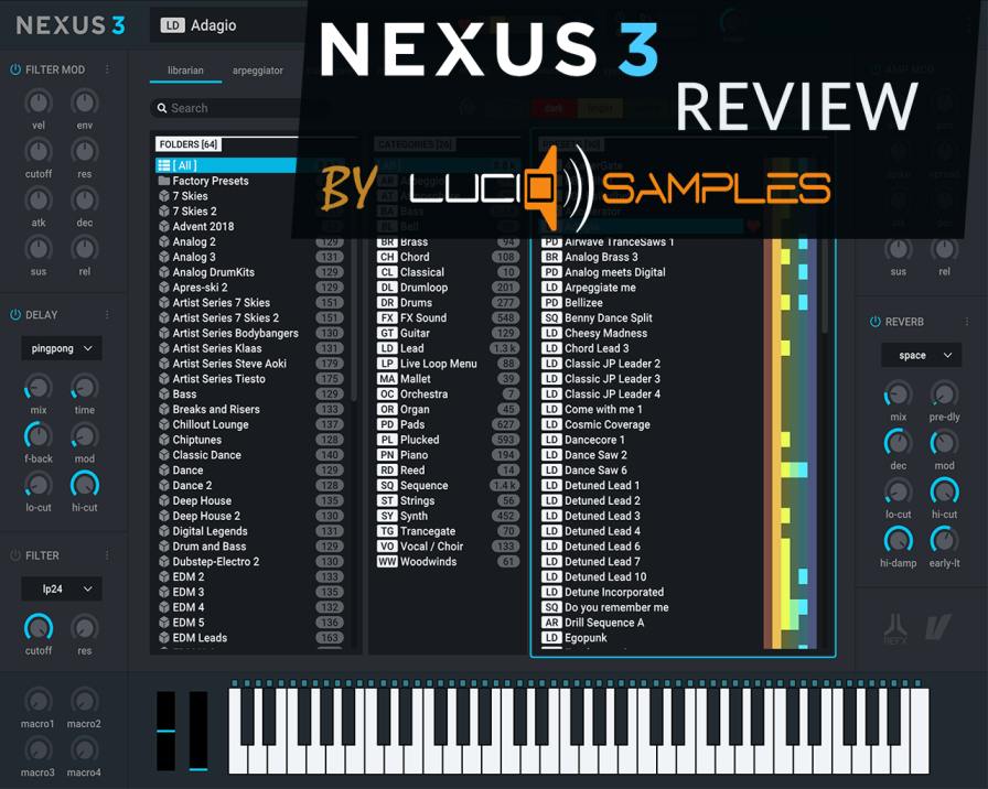 Nexus 3: One Of A Kind Rompler By reFx - Lucid Samples