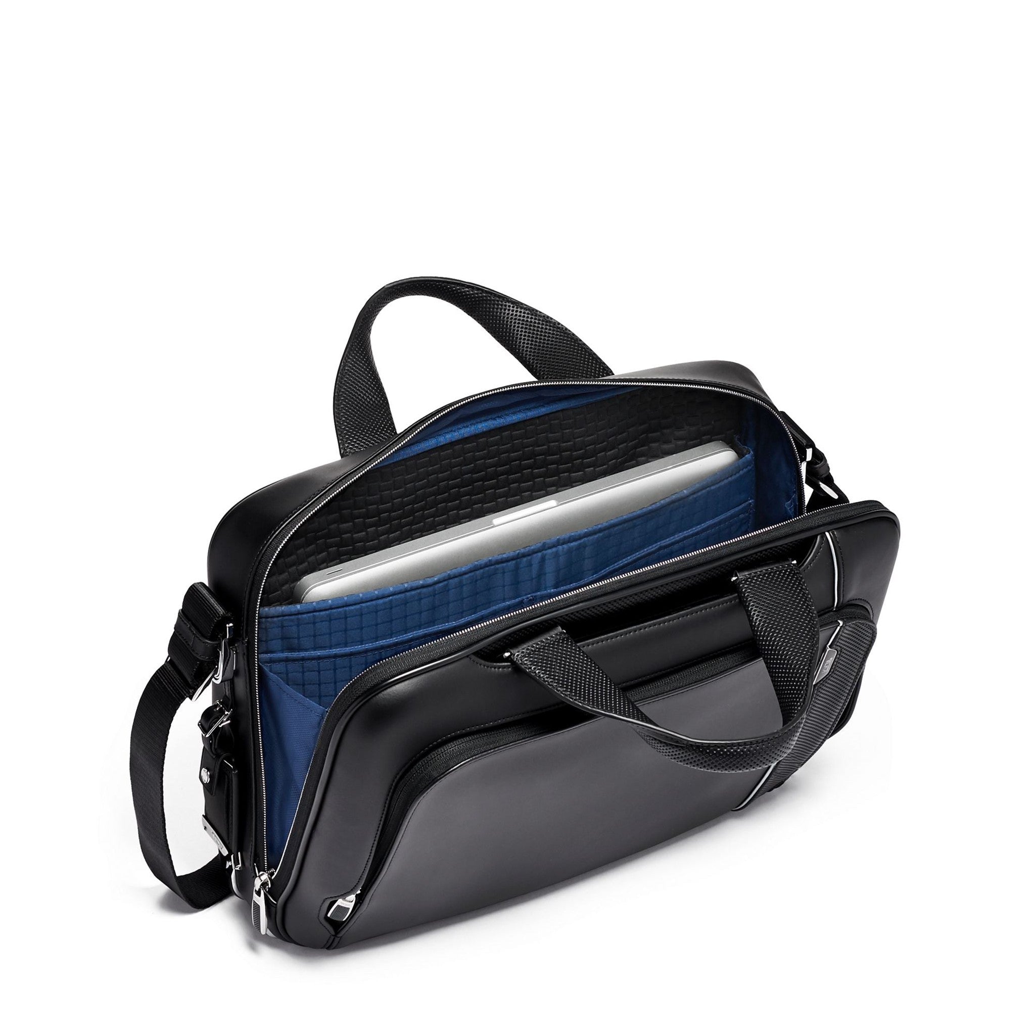 Tumi Arrive Sadler Brief Leather – Luggage Pros