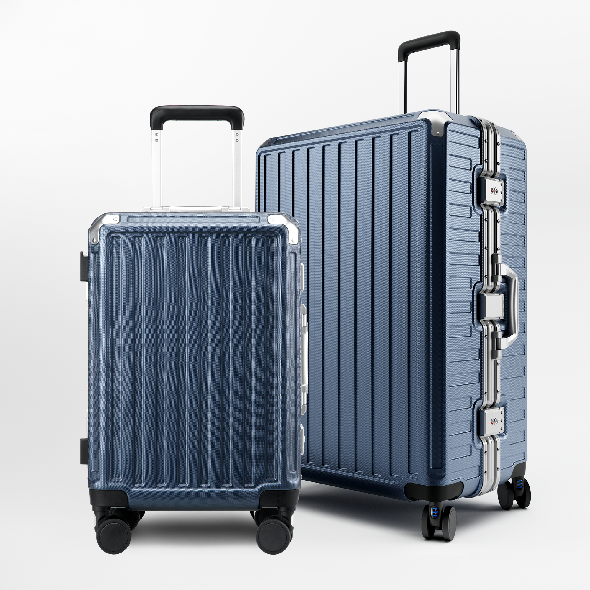 LUGGEX ZX Long-Trip Set | 2-Piece Zipperless Luggage (20
