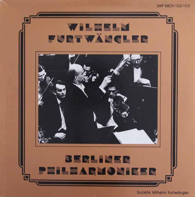 LP レコード フルトヴェングラー、ベルリンフィル/名演集 仏WF協会 3436