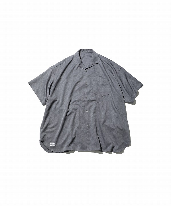 フレッシュサービス/FreshService COOLFIBER OPEN COLLAR S/S SHIRT