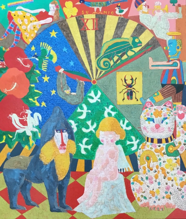 杉本澄男 お面 個展出品作 杉本澄男 お面 個展出品作 杉本澄男 お面