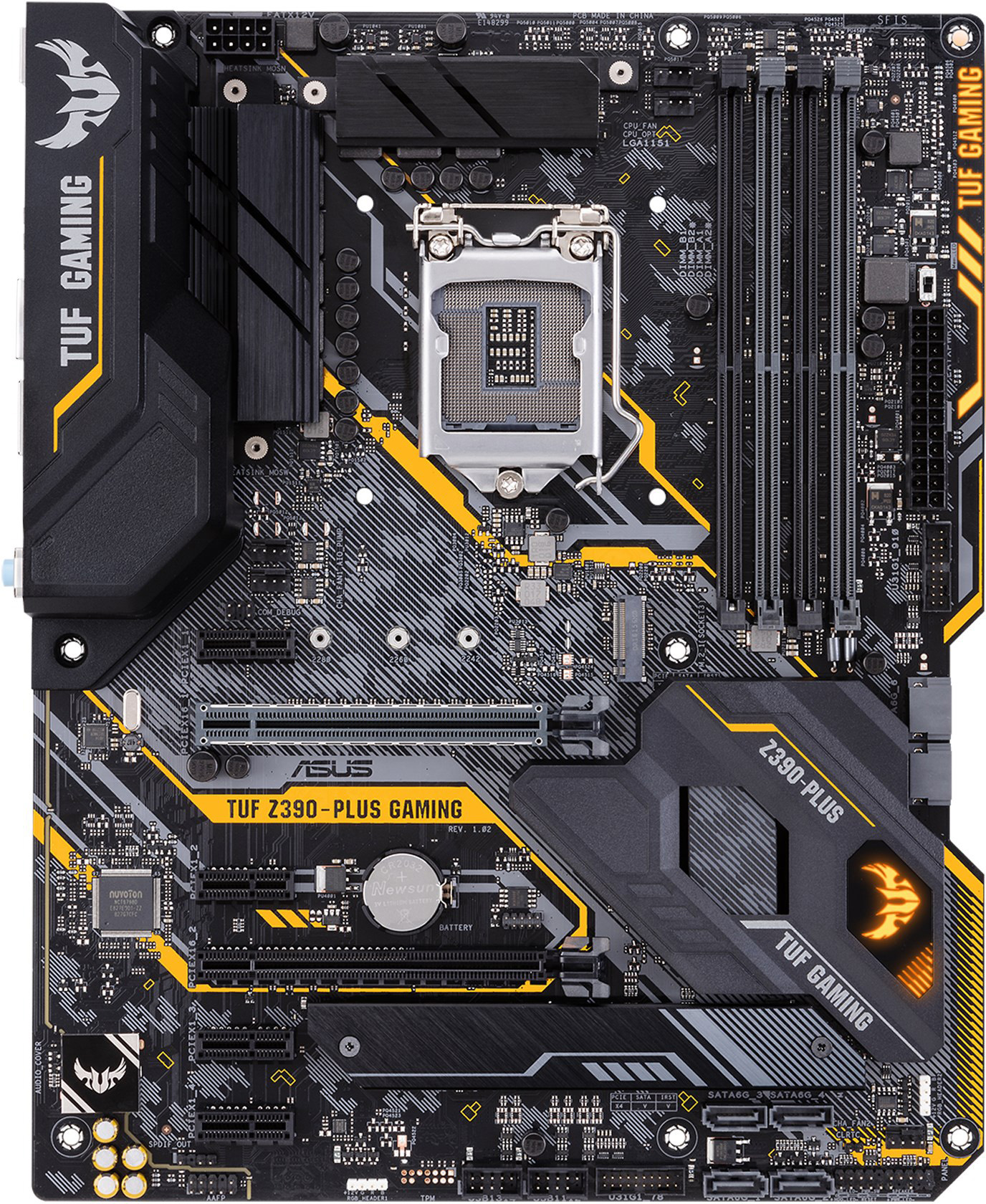 Asus TUF Z390-Plus Gaming - Motherboard Specifications On