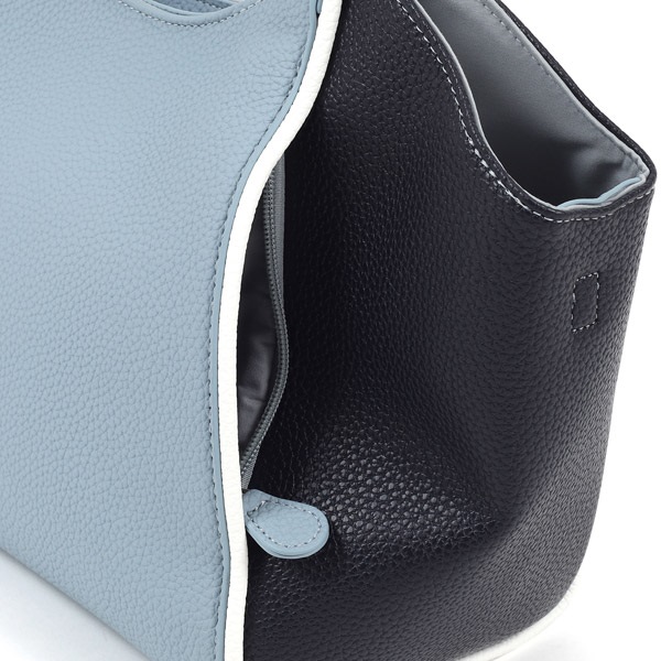 Tele ショッパーバッグ Tele ショッパーバッグ shopper bag 横型 black