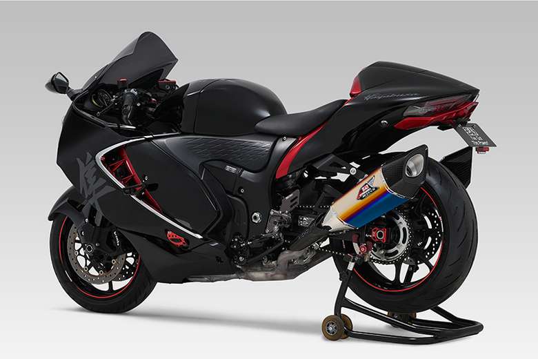 ヨシムラからハヤブサ(21)専用設計、 ジェネレーターカバーが登場