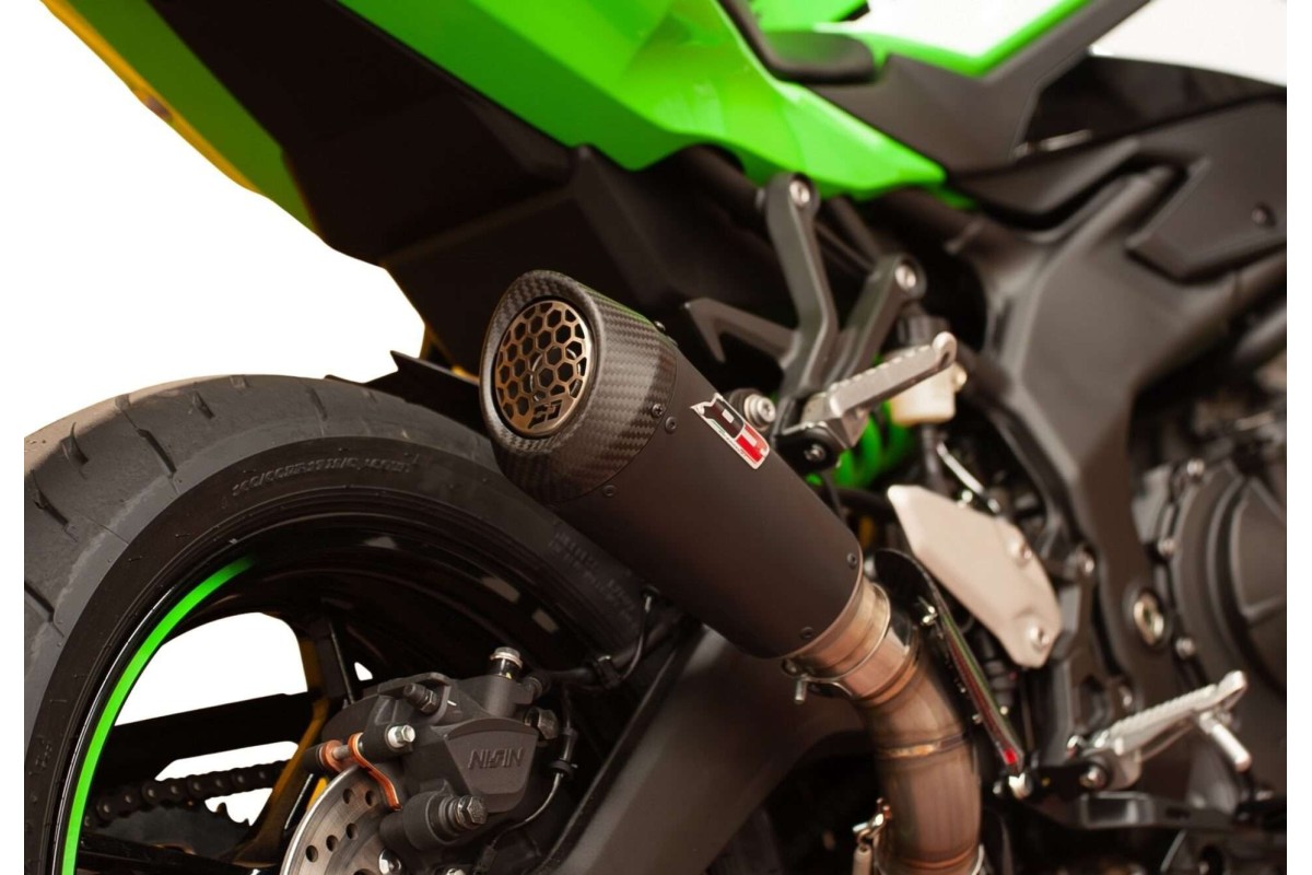 GUNSHOT DARK MATTER QD Exhaust muffler system AKAW0250029 KAWASAKI