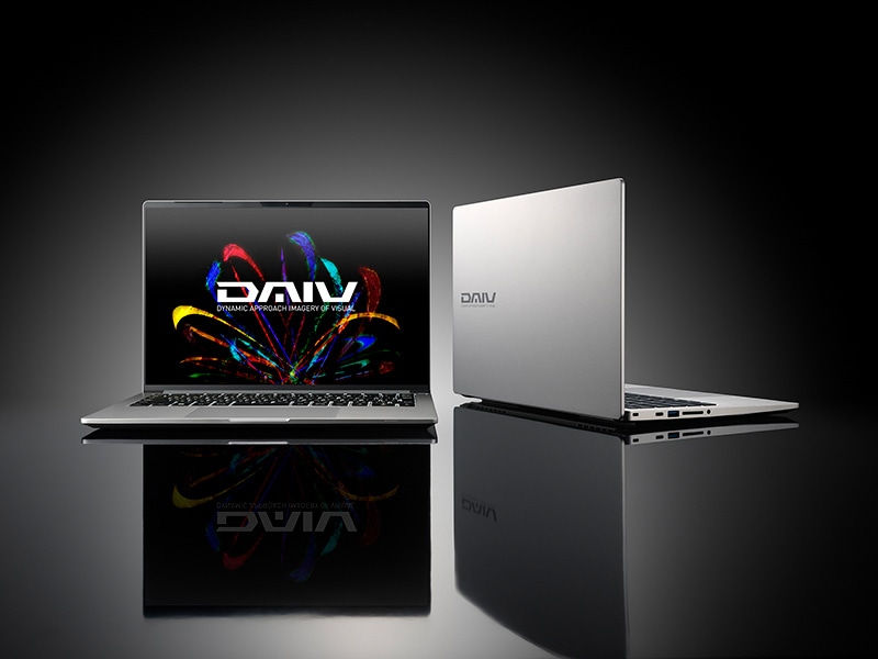 DAIV 4P Windows 11 Iris Xe グラフィックス搭載 高性能 軽量ノート