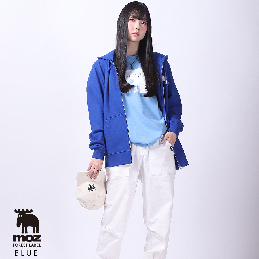 菱田未渚美 × moz FOREST LABEL コラボZIPパーカー