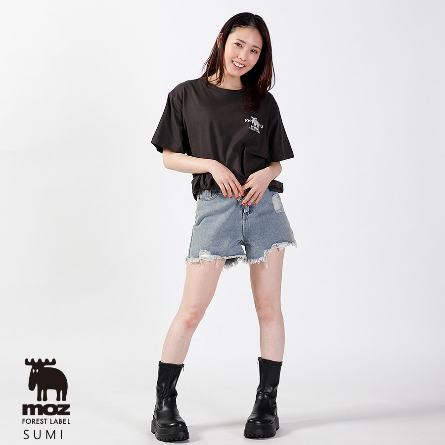 北香那×moz FOREST LABEL コラボ半袖Tシャツ