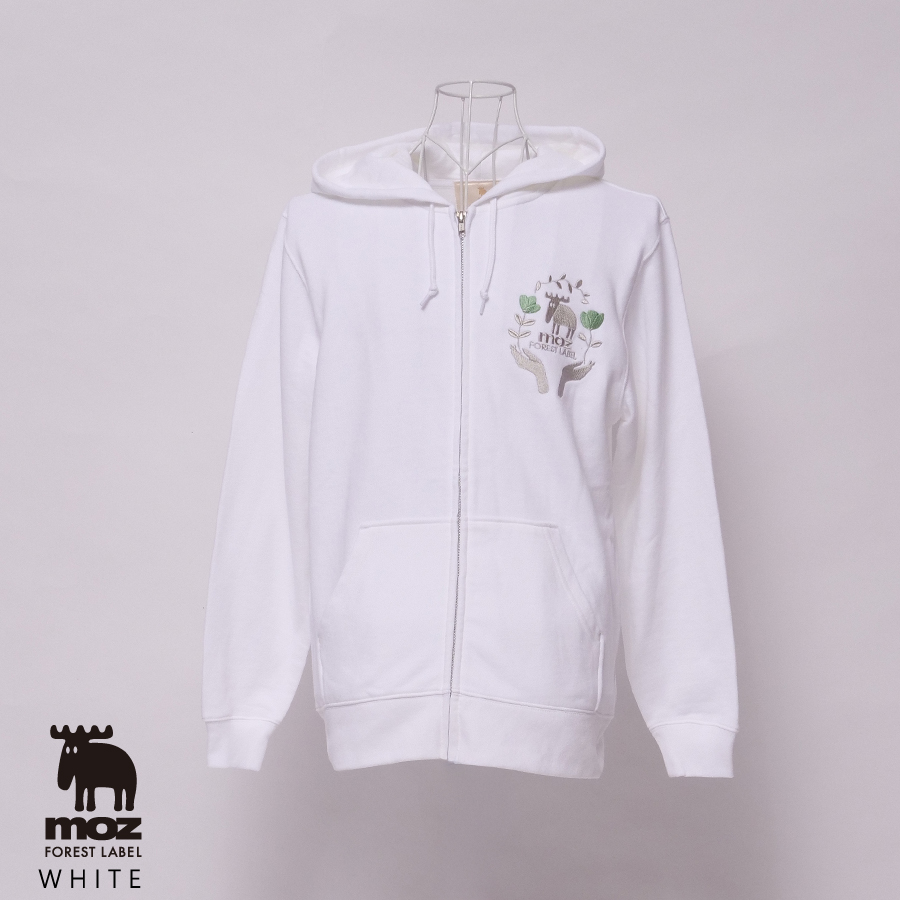 北香那×moz FOREST LABEL コラボZIPパーカー