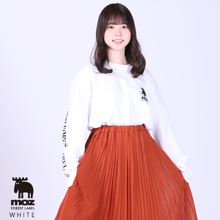 上田桃夏×moz FOREST LABEL コラボ長袖Tシャツ