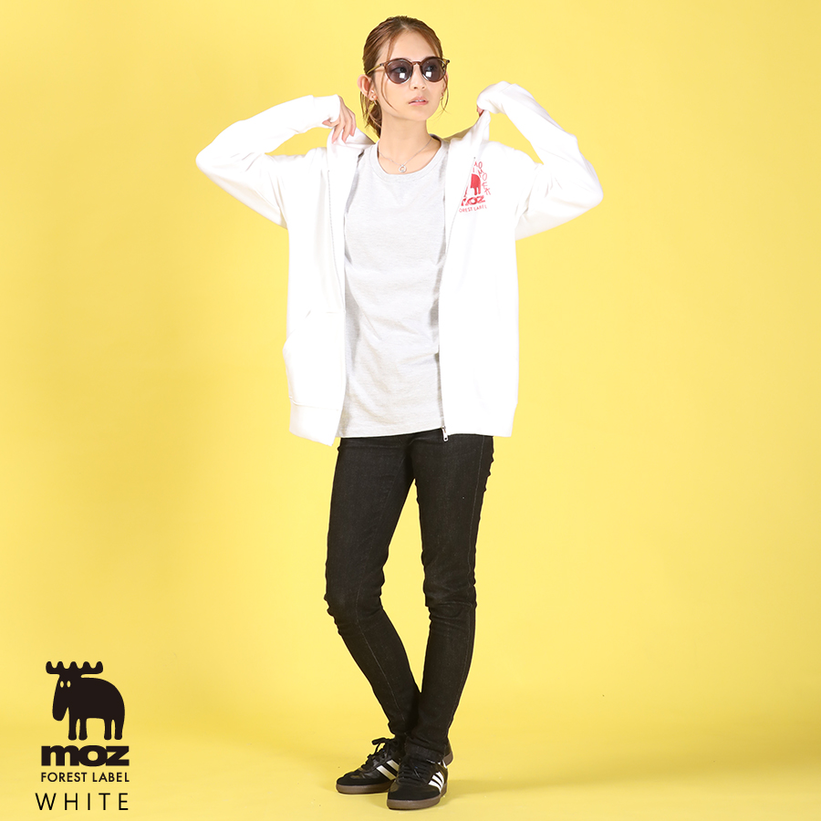 桃果×moz FOREST LABEL コラボZIPパーカー