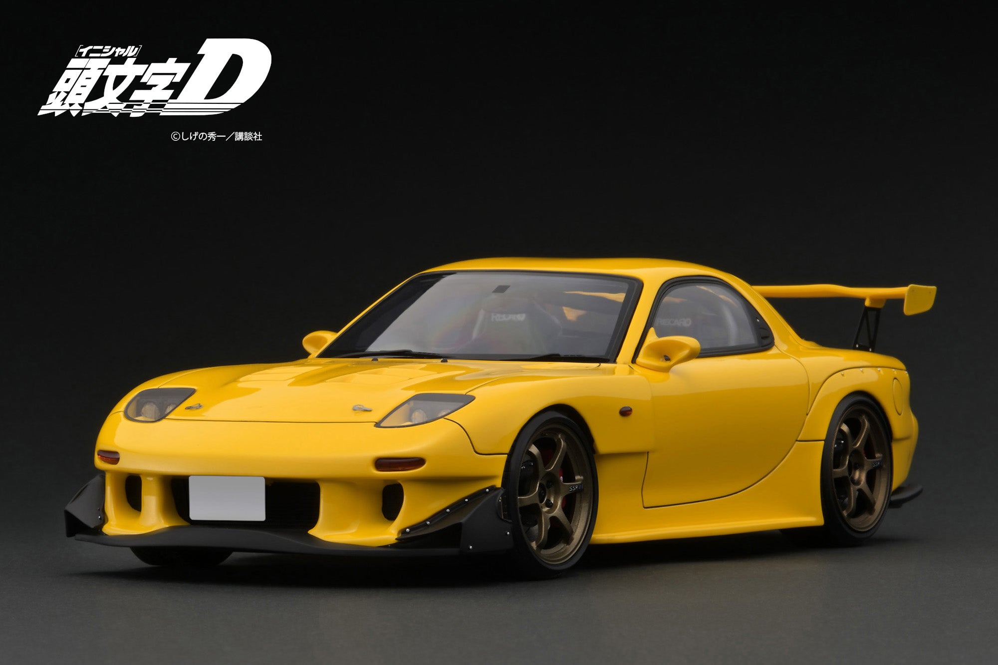 PREORDER* Ignition Model 1:18 Initial D Mazda RX-7 (FD3S) Yellow
