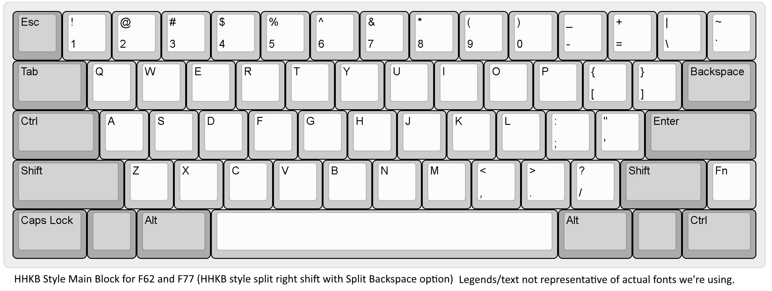 Ultra Compact Modern Case F62 Model F Keyboard – “Kishsaver