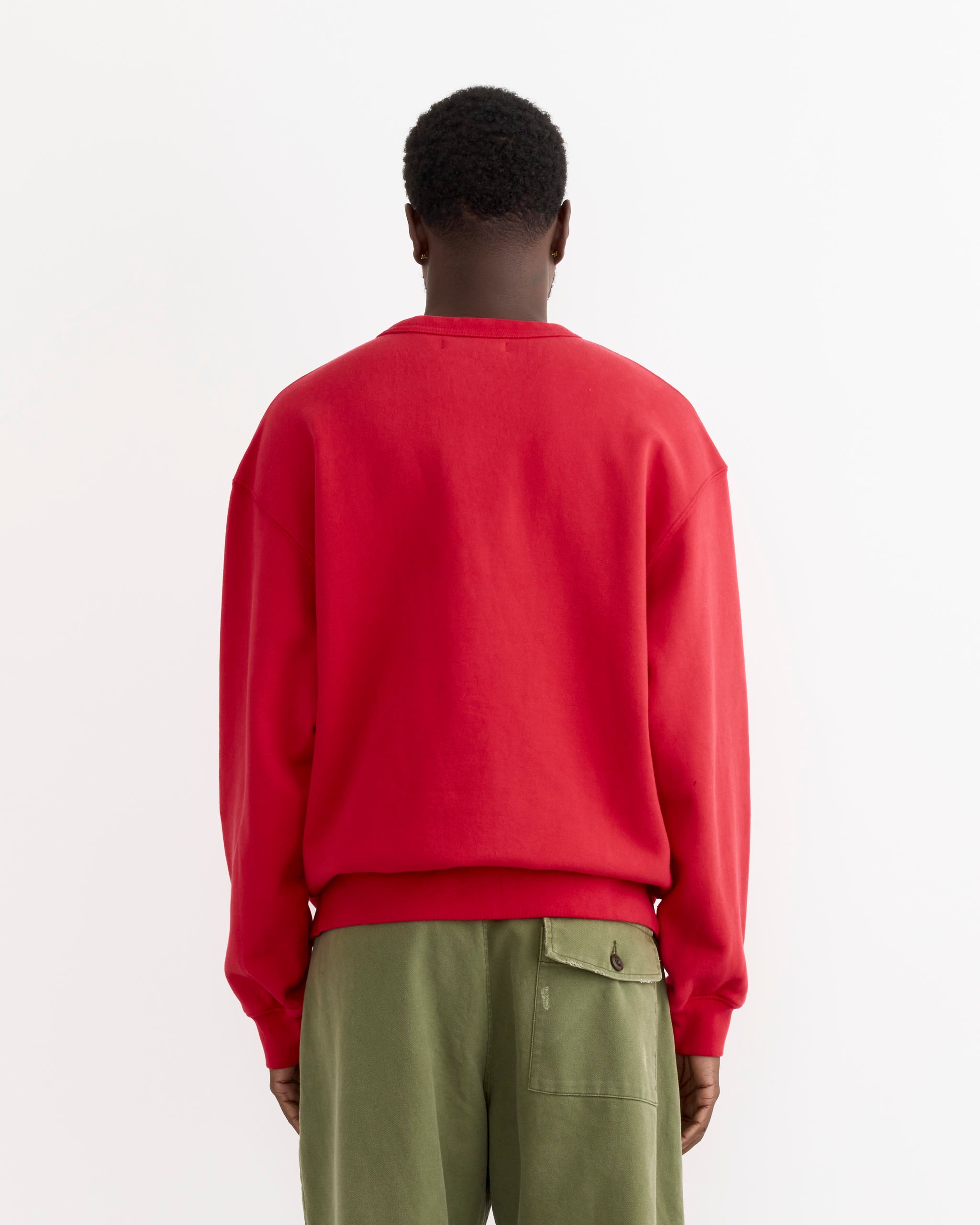 Chunky Seamless Crewneck in Natural