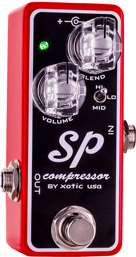 XOTIC EFFECTS SP COMPRESSOR PEDAL - LTD.ED.RED – Mojo Peppa Sauce