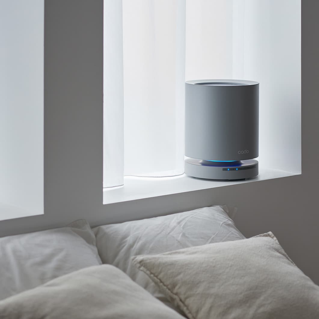 cado LEAF 120 空気清浄機 ホワイト(120 ホワイト)：ホーム