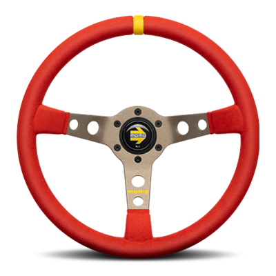 momo ステアリング U-02 ULTRA RED 純正ホーンボタン付き momo