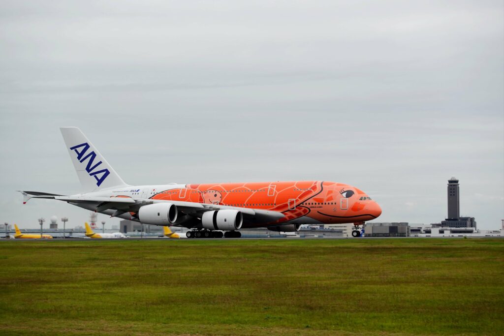 ANAが誇る超大型機FLYING HONU（フライングホヌ）ついに全機が日本に