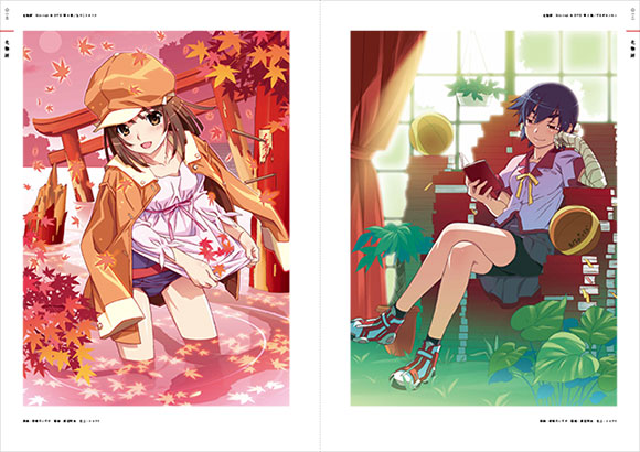 アニメ〈物語〉シリーズ 10th Anniversary Illustration Works｜〈物語