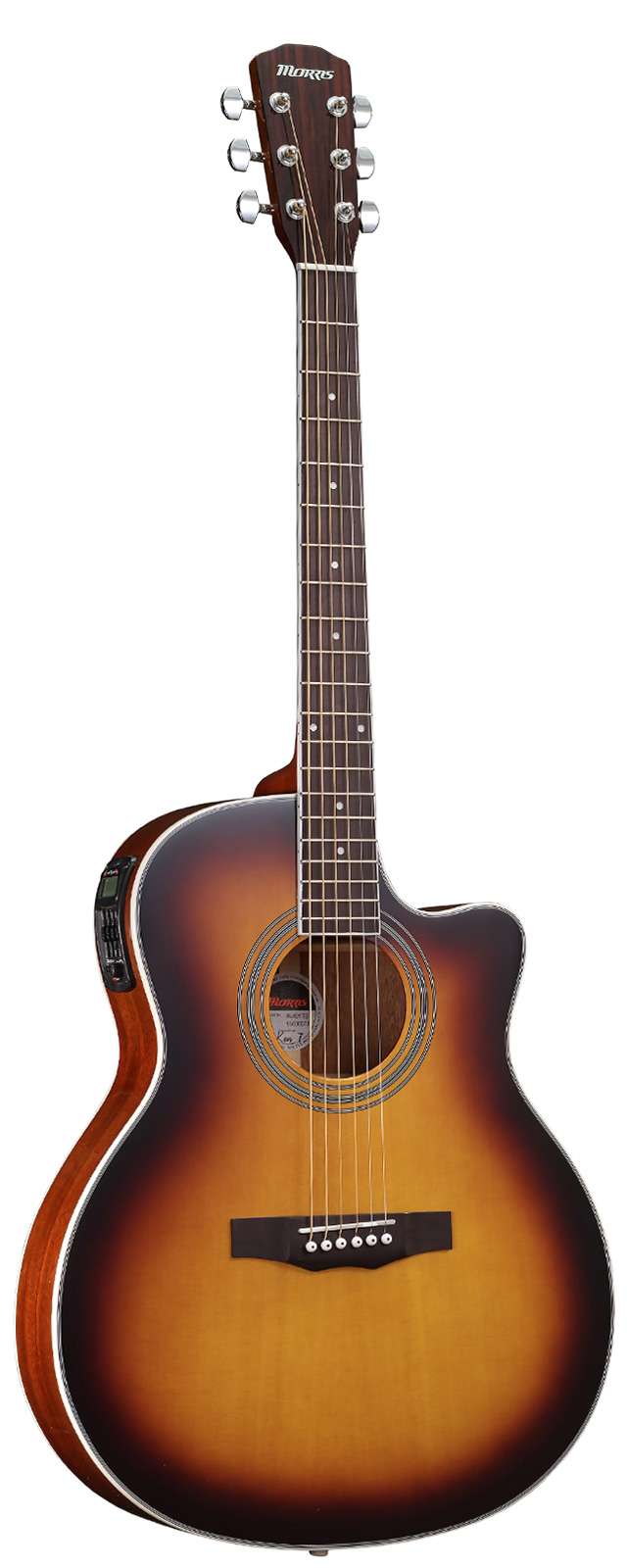 morris r-401 ts エレアコ アコースティックギター ソフトケース